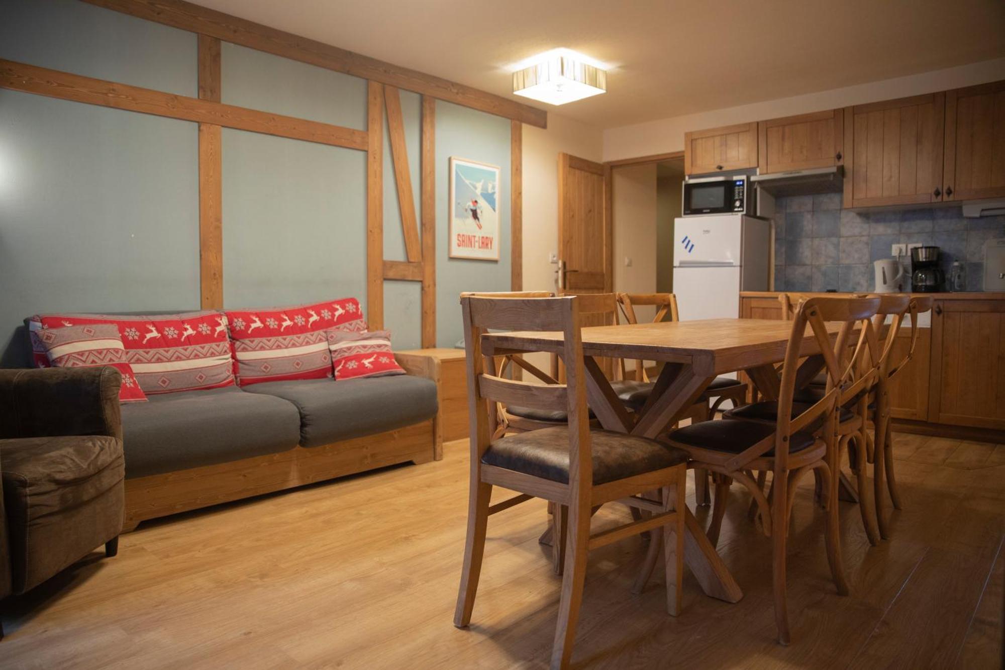 Apparts Au Coeur De St-Lary - Piscine Chauffee Et Sauna Saint-Lary-Soulan Eksteriør billede
