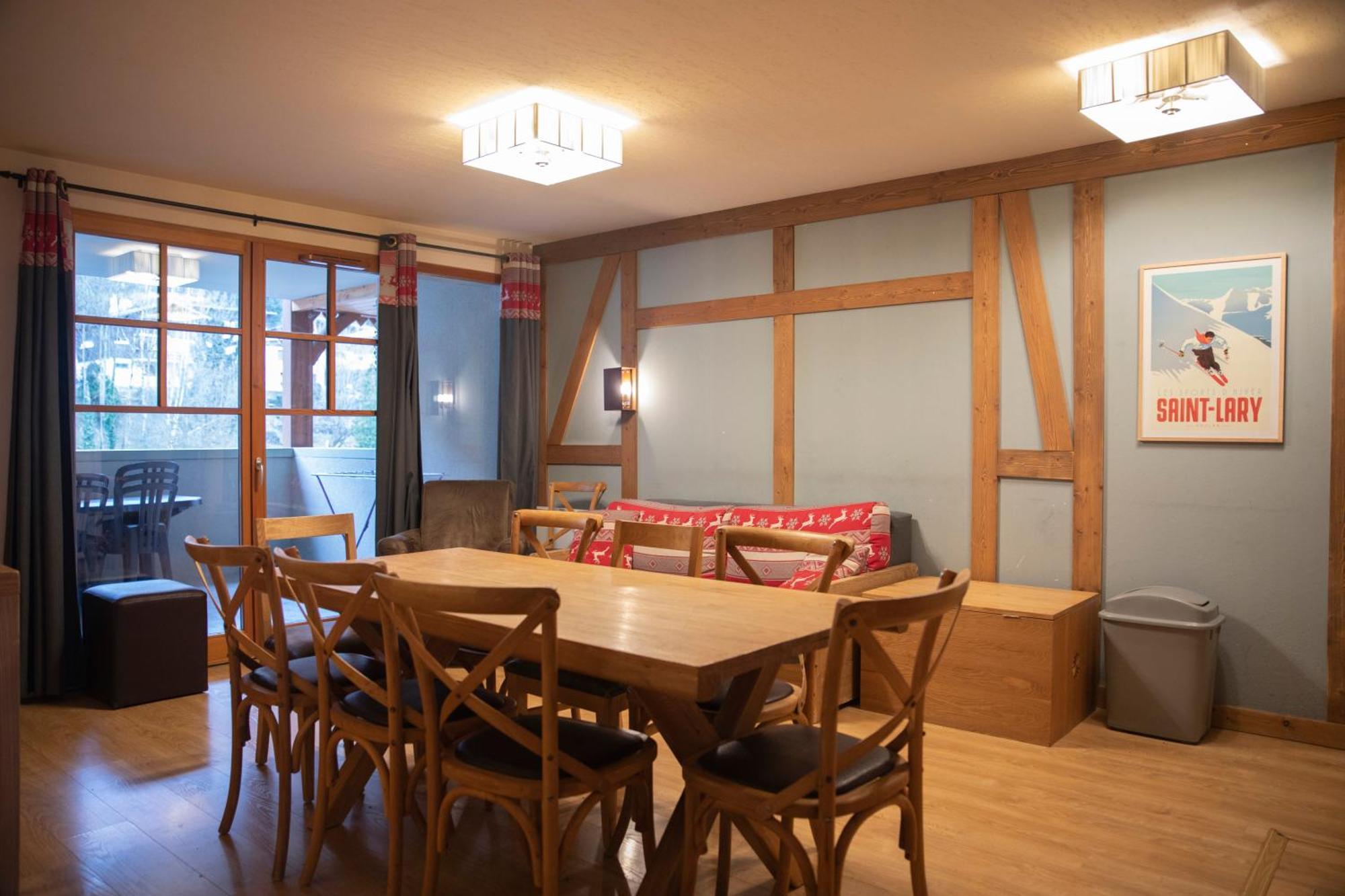 Apparts Au Coeur De St-Lary - Piscine Chauffee Et Sauna Saint-Lary-Soulan Eksteriør billede