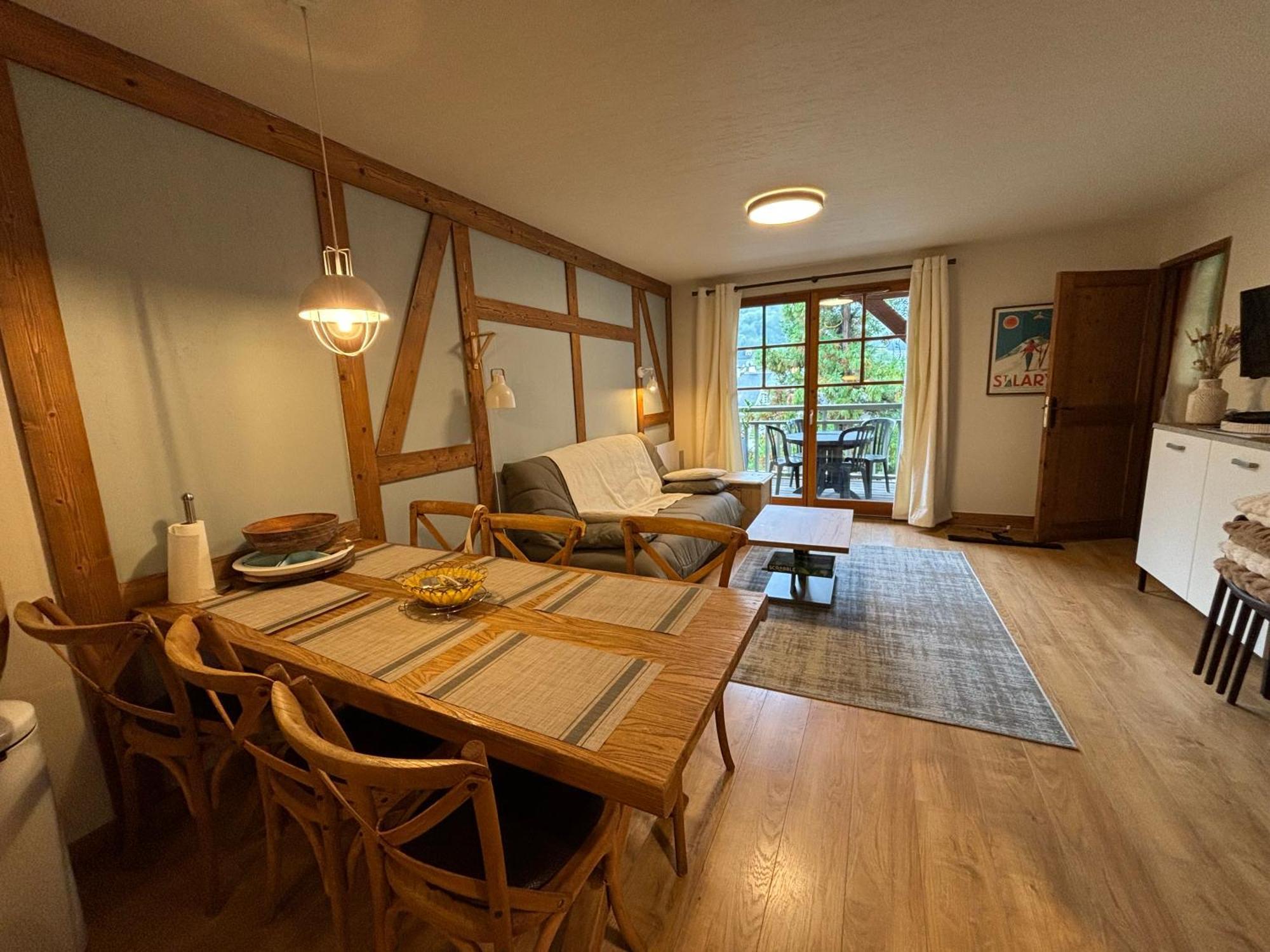 Apparts Au Coeur De St-Lary - Piscine Chauffee Et Sauna Saint-Lary-Soulan Værelse billede